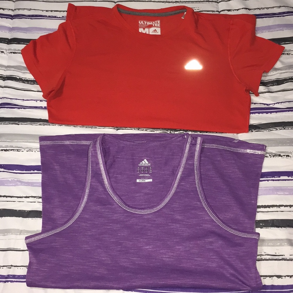2 adidas tops